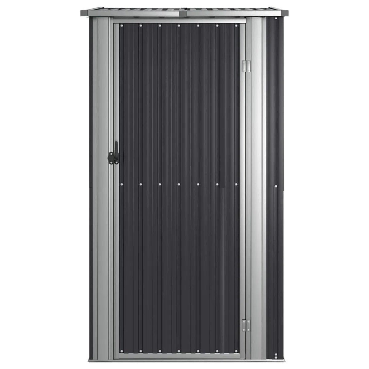Capanno da Giardino Antracite 118,5x97x209,5 cm Acciaio Zincato,Capannone da Giardino,Casetta da Giardino,Casetta Attrezzi Giardino(SPU:150901)
